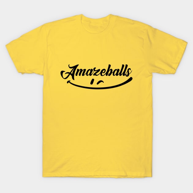 amazeballs T-Shirt by Redshopdesi